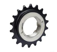 Rueda libre de acero inoxidable 18T para bicicletas de una sola velocidad, paso de rosca de 34 mm de diámetro interior de 17 mm de grosor, compatible con buje trasero