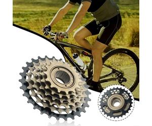 Rueda libre de rosca de 6/7/8 velocidades 13/14 28T para piezas de bicicleta de posición que ofrecen un fácil montaje y un rendimiento estable (posición de 7 velocidades)