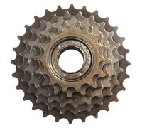 Rueda libre de rosca de 6/7/8 velocidades para piezas de bicicleta de posición 13/14 28T de acero de alto carbono que proporciona transmisión de engranajes estable y silenciosa para bicicletas (6