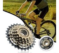 Rueda libre de rosca para bicicletas de 6/7/8 velocidades, combinación de engranajes 13/14 28T para piezas de bicicleta de posición con diseño firme resistente al desgaste (7 velocidades)