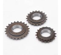 Rueda libre de una sola velocidad 161820T piñón de engranaje de acero 35mm 12 x 18 con dientes de engranaje 16/18/20T adecuado para bicicletas de engranaje fijo (20T)