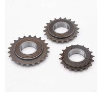 Rueda libre para bicicleta de engranaje fijo de una sola velocidad 16 18 20 dientes 35 mm 1/2 pulgadas x 1/8 pulgadas piñón de acero bicicleta de carreras (20T)
