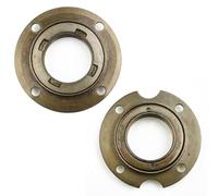 Rueda libre para patinete eléctrico, rueda libre de 78 mm de diámetro exterior con 4 agujeros con rosca positiva métrica para patinete eléctrico pequeño