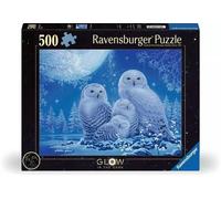 Ravensburger 12000479 - Búhos a la luz de la luna, Starline - puzzle 500 piezas - puzzle adultos y niños a patir de 12 años, puzzle animales