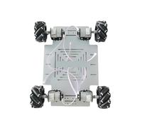 rueda mecanum Chasis de coche robot Mecanum con ruedas 4x4 y carga real de 15 kg, con 4 motores de codificador Hall de 12 V for brazo robótico Ardo STM32 ROS.