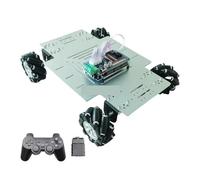 rueda mecanum Robot Mecanum con ruedas 4x4 y capacidad de 25 kg, con controlador Ardo y motor codificador de 12 V CC for chasis de brazo robótico Ardo ROS.(PS2 Ardo Car kit)