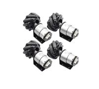 rueda mecanum Rueda Mecanum de 60 mm y 5 kg de carga for Ardo RpPi con motor codificador Hall de 12 V CC, piezas de juguete for robot STEM DIY