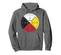 Rueda Medicinal: aro Sagrado Sudadera con Capucha