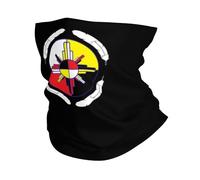 Rueda Medicinal De Los Nativos Americanos Unisex Calentador De Cuello Transpirable Braga De Cuello Protección UV Bandana para Aire Libre Verano Moto Ciclismo
