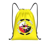 Rueda Medicinal De Los Nativos Americanos Unisex Mochilas Deportiva Ligera Mochila De Cuerdas Con Cordón Bolsa De Deporte Para Baloncesto Voleibol Fútbol Senderismo
