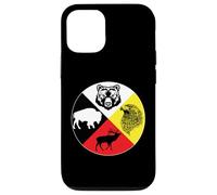 Rueda medicinal indio nativo americano Carcasa para iPhone 12/12 Pro