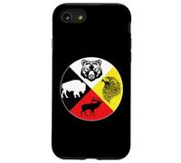 Rueda medicinal indio nativo americano Carcasa para iPhone SE (2020) / 7 / 8