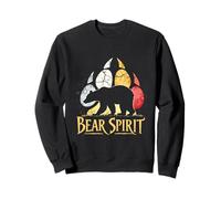 Rueda Medicinal Oso Pata espíritu Nativo Americano Sudadera