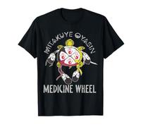 Rueda Medicinal Tortuga nativa Americana MMIW Mitakuye Oyasin Camiseta