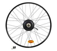 Rueda Motor Bicicleta E-Riverside 500 28" Pulgadas Trasera Doble Pared Negro Talla única