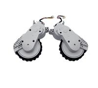Rueda móvil de repuesto original Compatible con Roborock Q7 M5+/Q7 L5+ TF+/Q7B/Q7T+ BF+ Repuestos rueda motriz for aspiradora(White wheel set)
