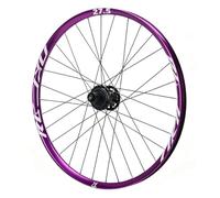 Rueda MTB 26/27,5/29 Pulgadas Rueda Delantera Y Trasera De Bicicleta Llanta De Aleación De Aluminio Eje Pasante 110 * 20mm/150 * 12mm Freno De Disco para 7-12 Velocidades 32H(Schwarz,26"-Rear)