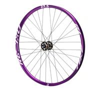 Rueda MTB 26/27,5/29 Pulgadas Rueda Delantera Y Trasera De Bicicleta Llanta De Aleación De Aluminio Eje Pasante 110 * 20mm/150 * 12mm Freno De Disco para 7-12 Velocidades 32H(Colorful,26"-Front)