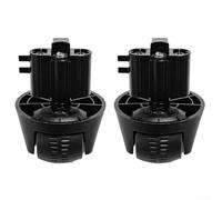 Rueda omnidireccional fácil de instalar para Dreame para x50 Pro Ultra L50 S50 Master - Pieza de repuesto para robot aspirador delantero resistente a los arañazos (2 unidades)