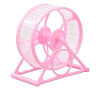 Rueda para ejercicios silenciosos - Hámsters y animales pequeños | Rueda ventilada Antinoia con soporte estable para jaula de interior, accesorio deportivo para erizo, jerbo, conejo y razas medianas