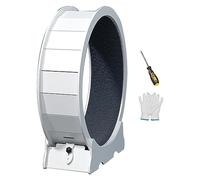 Rueda Para Gato,Cinta De Correr Para Gatos, Kit de rueda de ejercicio for gatos estilo rueda de hámster, noria for correr en interiores, juguetes for gatos, herramientas de instalación incluidas(70cm/