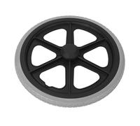 Rueda para Silla de Ruedas de 14 Pulgadas, Rodamiento de 350x30mm y 12mm para Sillas de Ruedas y Andadores con Rodamiento 6001