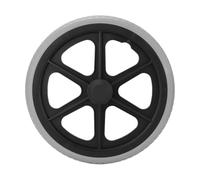 Rueda para Silla de Ruedas de 14 Pulgadas, Rueda con Rodillo de Material PU Resistente, Andador con Ruedas Antideslizante con Neumático de 350x30 Mm para Sillas de Ruedas, Ayudas