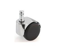Rueda para sillas, Ø de rueda 50 mm, UE 5 unid. Proroll, con perno insertable con aro de sujeción, cromada