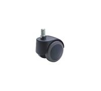 Rueda para sillas, Ø de rueda 50 mm, UE 5 unid. Proroll, con rosca M 10 x 15, negra