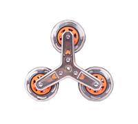 Rueda para subir escaleras, carrito de la compra, rodillos deslizantes de repuesto, ruedas triangulares para lavandería, escalada, compras