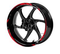 Rueda Pegatinas reflectantes Para S1000XR/RR F900/800R S1000R F900XR Nine T R 1200R G310R Calcomanía Rueda Motocicleta 17'' Cinta Franja Llanta