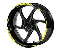 Rueda Pegatinas reflectantes Para S1000XR/RR F900/800R S1000R F900XR Nine T R 1200R G310R Calcomanía Rueda Motocicleta 17'' Cinta Franja Llanta