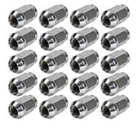 Rueda Pernos Rueda Compatible Con Dodge Para Ram 1500 1994-2001 Para Nitro 2007-2011 Pernos De Rueda De Coche 20x 1/2-20RH 19mm Para Cubo Tuerca Para Juego Pernos Neumático