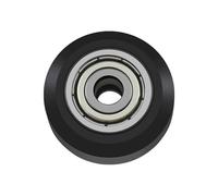Rueda POM de 1/5/10/24 Uds con rodamiento lineal 625ZZ, polea de plástico for impresora 3D for 3 piezas de grabador láser CR-10(Big wheel,10PCS)