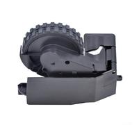 Rueda principal para aspiradora robot, paquete de 2 ruedas de repuesto para suelos de madera dura, navegación autovaciada, funcionamiento silencioso, uso doméstico (derecha)