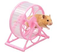 Rueda Silenciosa para Hámster - ABS Tamaño Mediano | Spinner Silencioso Y Transpirable para Ejercicios De | Actividad para Mascotas Pequeñas, Juguete Deportivo para Oso Dorado, Chinch