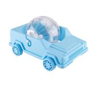 Rueda silenciosa para hámster: Corredor silencioso con Forma de Coche, Juguete de Ejercicio para Mascotas pequeñas | Rueda para Correr de sin Ruido, Gerbil Fitness Spinner, hámster Enano,