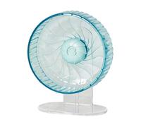Rueda Silenciosa para Hámster, Diseño De Pista Ancha, 21 * 18 * 12 Cm, Rueda para Hámster con Soporte Ajustable, RuedaGiratoria Silenciosa De Doble Rodamiento, Admite Mascotas, para Ratones Gerbos, P