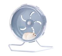 Rueda silenciosa para hámsters - Spinner silencioso | Bicicleta de ejercicio duradera | Pequeña actividad para mascotas para hámsters, chinchillas, jerbos, ratones, ratas, recintos, accesorios de