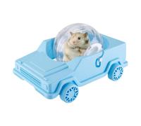 Rueda Silent Hamster - ABS, PU 6.69x10.24x3.54in Car Shape Exercise Wheel | Quiet Fitness Toy For Dwarf Gerbil Home, Enriquecimiento de la jaula de Chinchilla, del Estrés, Actividades para