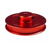 Rueda síncrona 2GT 80T polea para impresora Voron 2 4 construida para un posicionamiento fiable (rojo)