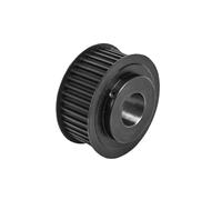 Rueda síncrona tipo BF de 5mm Ptich, polea de sincronización de acero negro High Torque Drive 5M 20T 22 dientes, ancho 10/15/20/25mm polea de sincronización 1 ud.(8mm(3X1.4mm)*11MM*20)