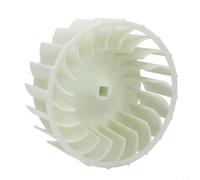Rueda sopladora de secadora para WP697772, impulsor de repuesto silencioso para un mejor flujo de aire y secado más rápido, parte de ventilador de plástico para solucionar problemas de ruido y