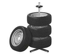 Rueda Soporte Llantas Aluminio para 4 Ruedas Hasta 225mm Max 100kg