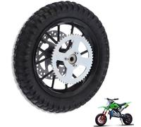 Rueda Trasera, 12,5 2,75 Pulgadas Neumático Goma De Repuesto Para Bicicleta De Bolsillo Rueda Trasera Para Bicicleta Neumático Trasero Sin Cámara ParaCoolster 49cc 2 tiempos QG-50 mini moto off-road