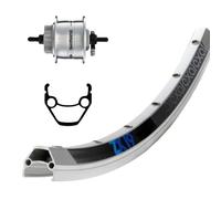 Rueda trasera de bicicleta Wiener Winora ZX 19 36TR.DIS.6 VIS DIN.DH 3D72 28 "x1,75"