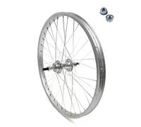 Rueda trasera MTB para bicicleta de 26 x 1,75 6/7 V. de aluminio, buje de acero, tuercas de fijación incluidas, piezas de bicicleta