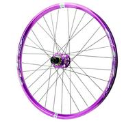 Rueda trasera para bicicleta de montaña con eje pasante de 26/27,5/29 pulgadas, llantas de aleación de aluminio de 32 agujeros, doble pared, 9 garras, freno de disco de 6 dientes, 7/8/9/10/11/12 veloc