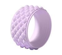 Rueda trasera para estiramiento, yoga, circular, para suministros, ejercicio, color morado