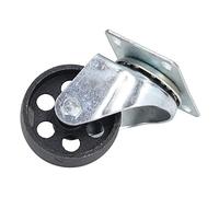 Rueda Universal de 3 Pulgadas, Rueda Giratoria Estable de Doble Cojinete de Hierro Fundido Resistente Al Desgaste para Carro de Coche Doméstico